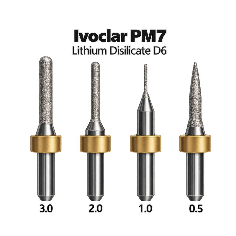 Lodden Milling Burs — Ivoclar PM7