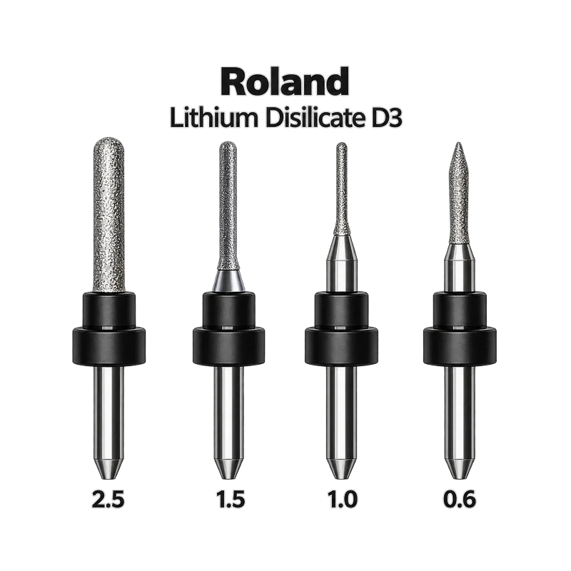 Lodden Milling Burs — Roland DWX